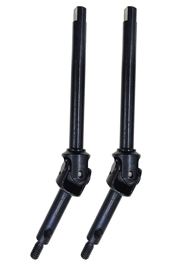 Raflot 2Pcs RC Front Axle Drive Shaft Steel Front Universal Driveshaft CVD Set for 1/24 C10/JLU/Bronco/Gladiator/Deadbolt RC Crawler Car SCX24 Upgrades Accessories - Image 1